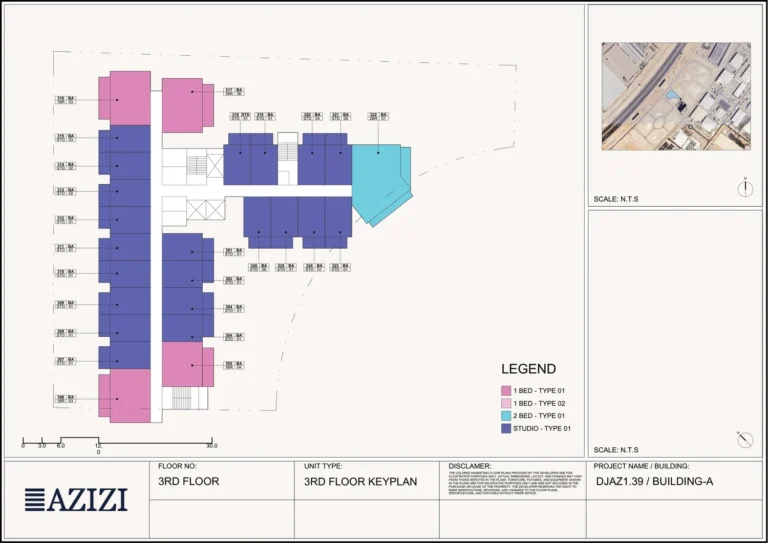 Azizi Gabriel floor plan Studio