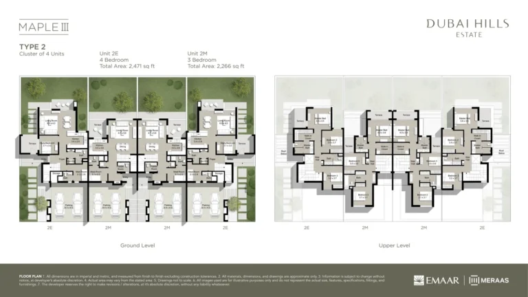 Maple Iii floor plan 4 BR · 2471 sqft