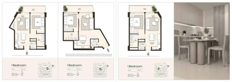 Golf Links floor plan 1 BR · 639 sqft