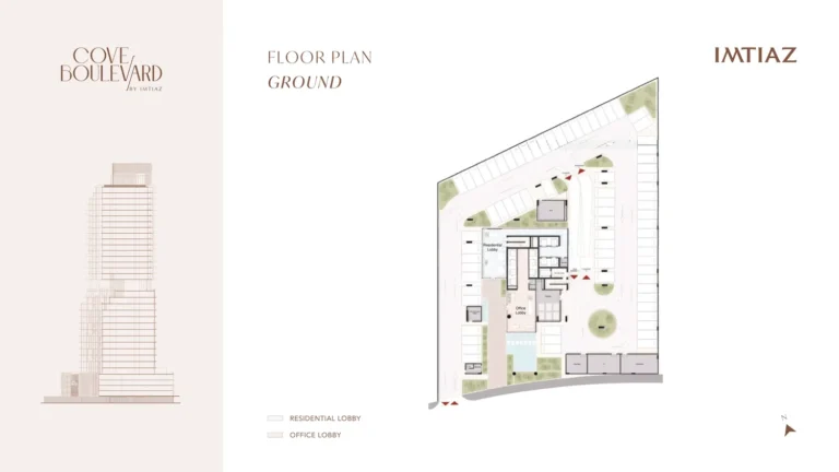 Cove Boulevard By Imtiaz floor plan Studio