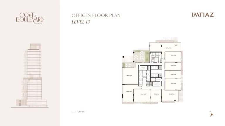 Cove Boulevard By Imtiaz floor plan Studio