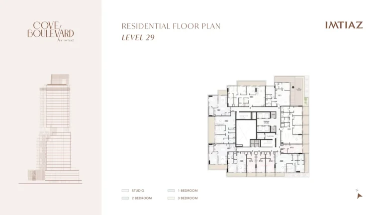 Cove Boulevard By Imtiaz floor plan Studio
