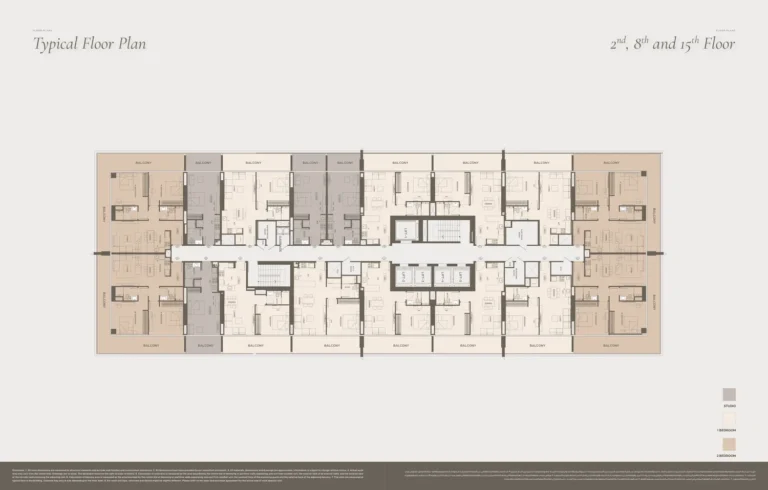 Damac Hills — Ivory floor plan Студия