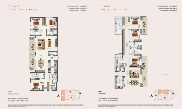 Sunvale floor plan 3-спальн. · 1952 кв. фут