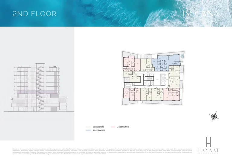 Isolana Residences floor plan Студия
