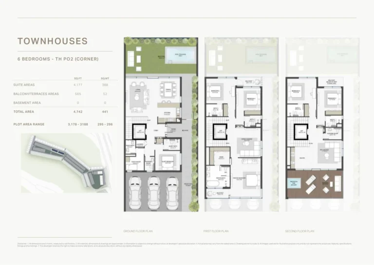 Terra Golf Collection floor plan 6-спальн. · 4742 кв. фут