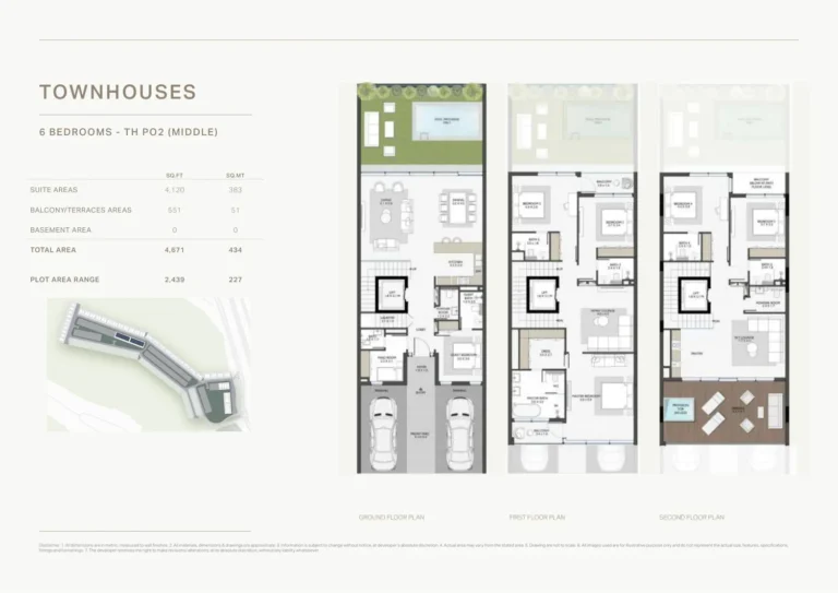 Terra Golf Collection floor plan 6-спальн. · 4671 кв. фут