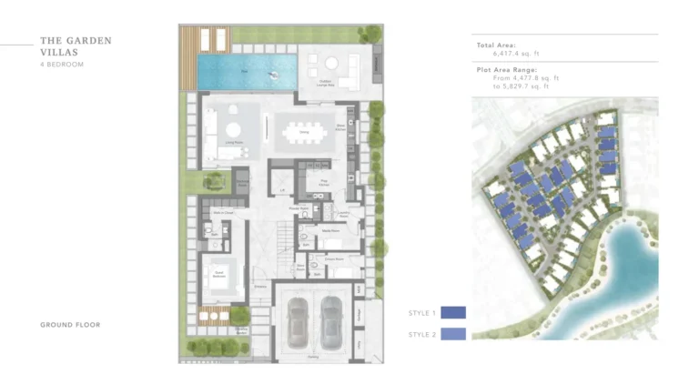 The Lakeshore Villas By Ellington floor plan 4 BR · 6417 sqft