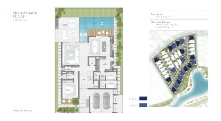 The Lakeshore Villas By Ellington floor plan 5 BR · 7610 sqft