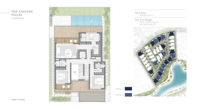 The Lakeshore Villas By Ellington floor plan 5 BR · 7610 sqft