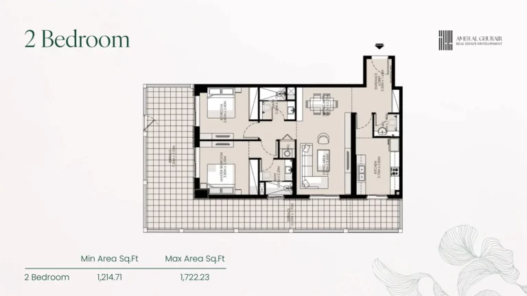 Living Legends Phase 4 floor plan 2 BR · 1722 sqft