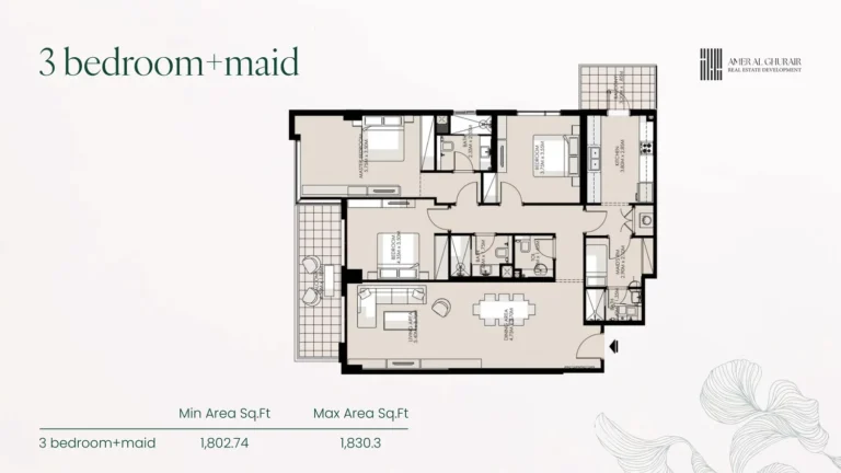 Living Legends Phase 4 floor plan 3 BR · 1830 sqft