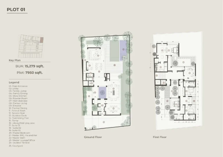 Numa Reserve floor plan 7 BR · 15279 sqft