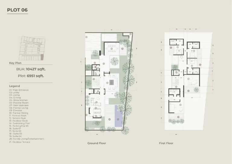 Numa Reserve floor plan 6 BR · 10427 sqft