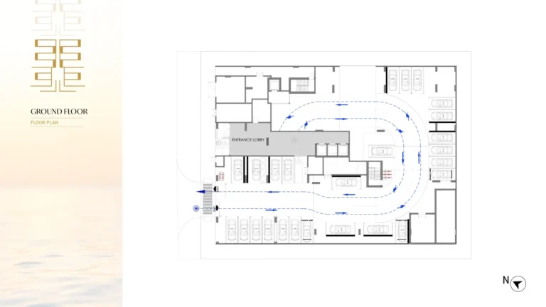 Ocean Crest By Sd floor plan Студия