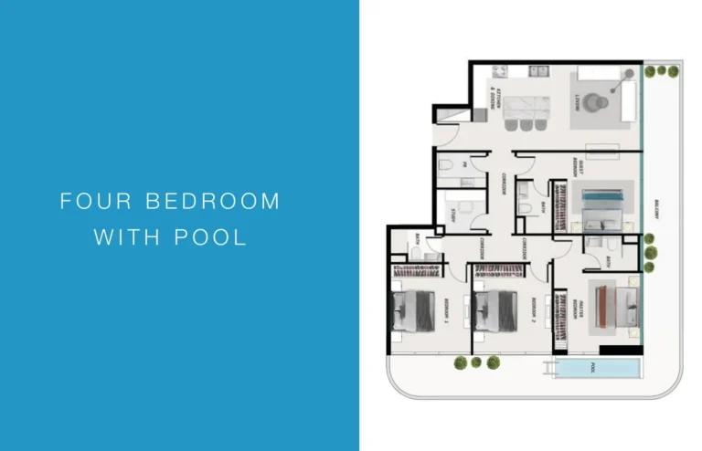 Ocean Pearl 2 By Sd floor plan 4 BR