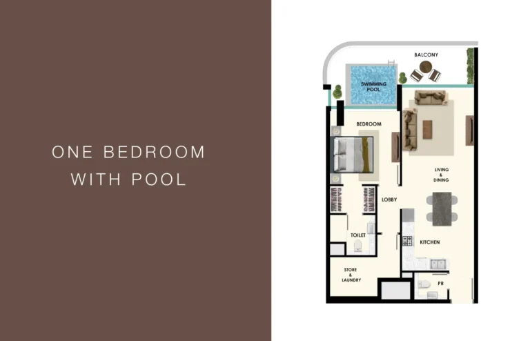 Rome By Sd floor plan 1 BR