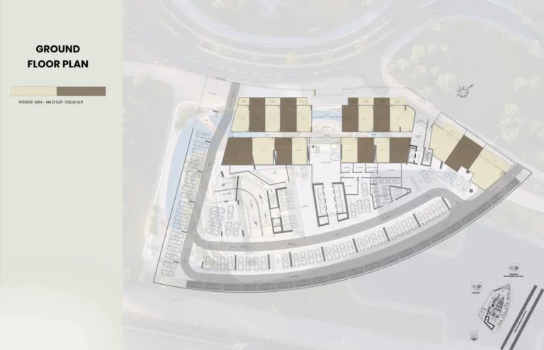 Samana Barari Heights floor plan Studio