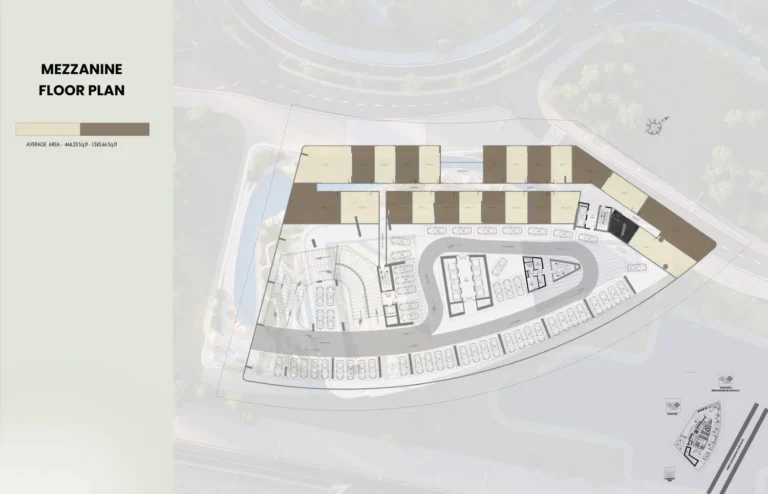 Samana Barari Heights floor plan Studio