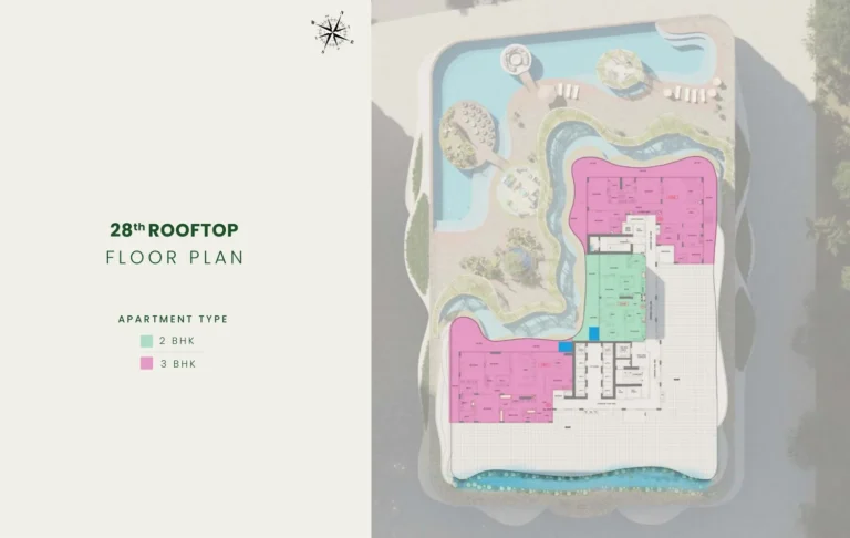 Samana Barari Views 2 floor plan Studio