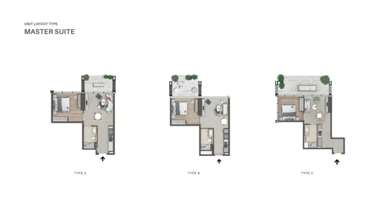 Imtiaz Symphony Tower floor plan 1-спальн.