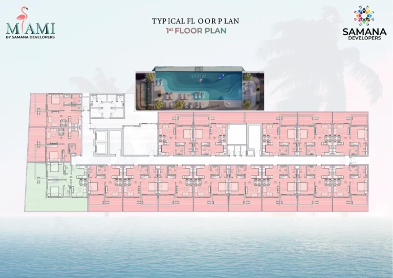 Miami By Sd floor plan Studio