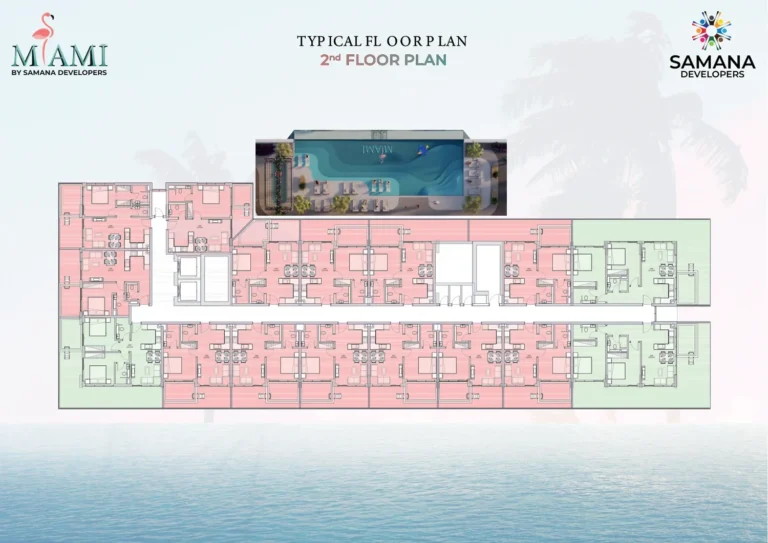 Miami By Sd floor plan Studio