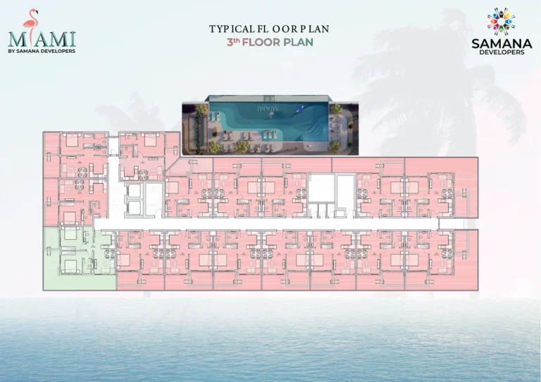 Miami By Sd floor plan Studio