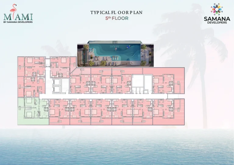 Miami By Sd floor plan Studio