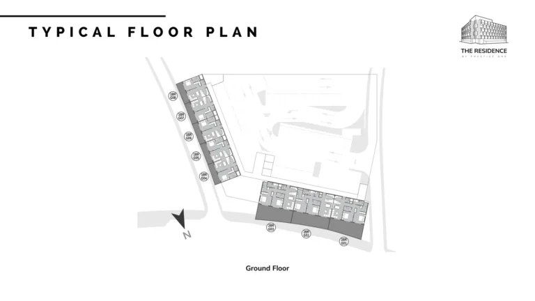 Prestige One Residences floor plan Studio