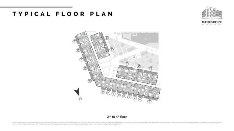 Prestige One Residences floor plan Studio