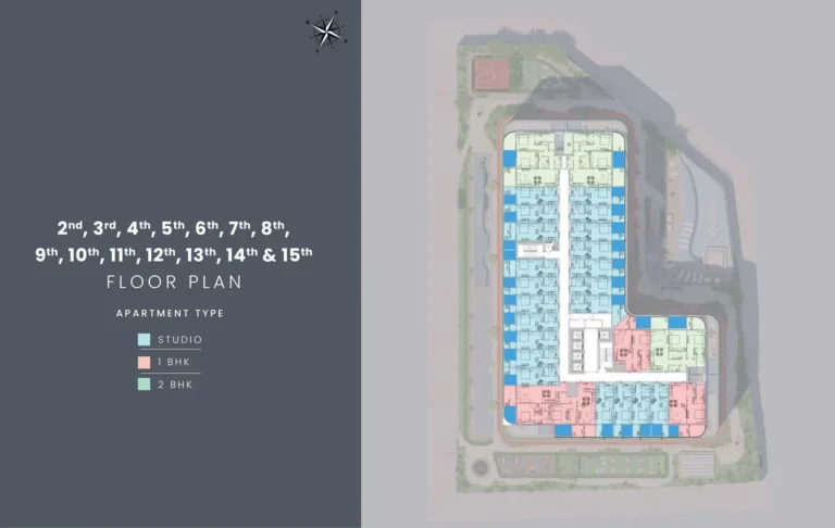 Samana Lake Views floor plan Studio