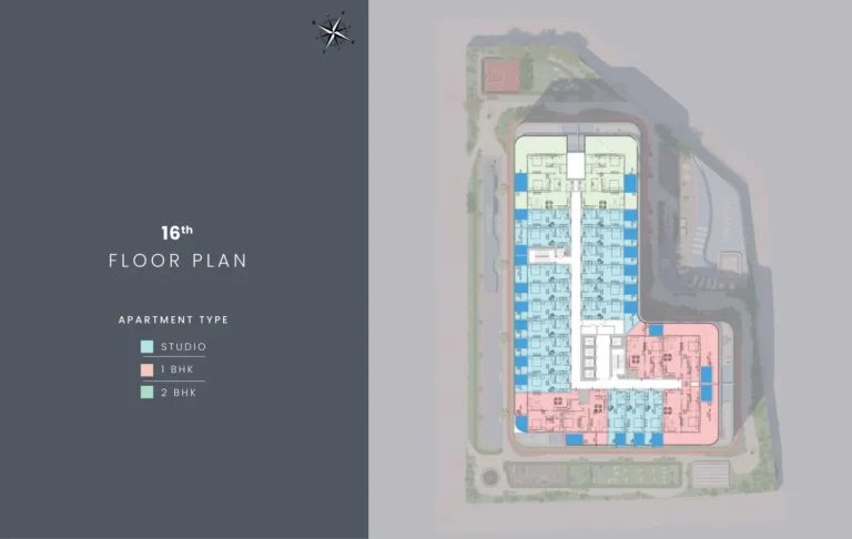 Samana Lake Views floor plan Studio