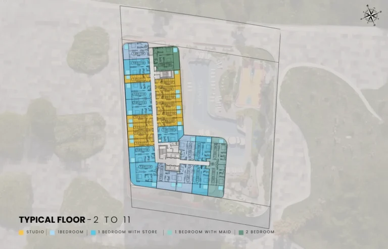 Samana Resorts floor plan Studio