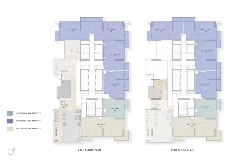 Uh East By Ellington floor plan Studio