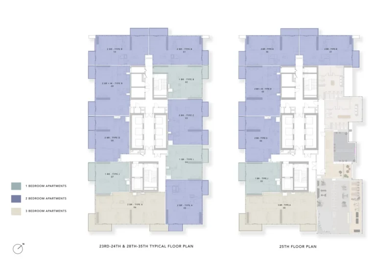 Uh West By Ellington floor plan Studio