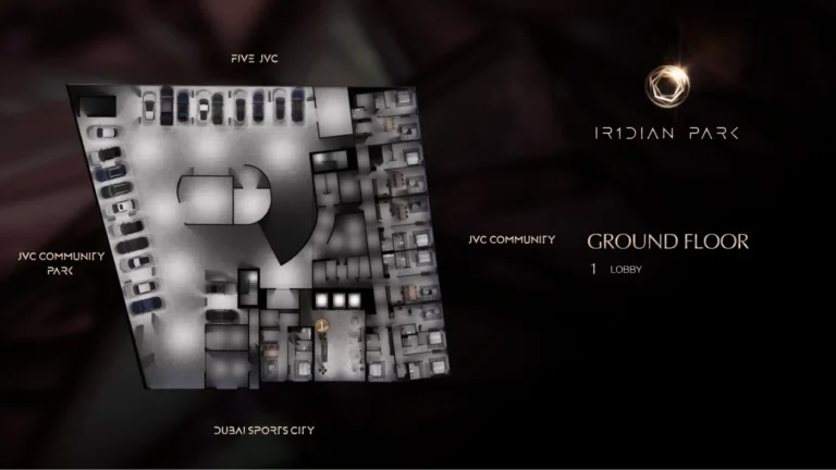 Iridian Park 1 floor plan Studio