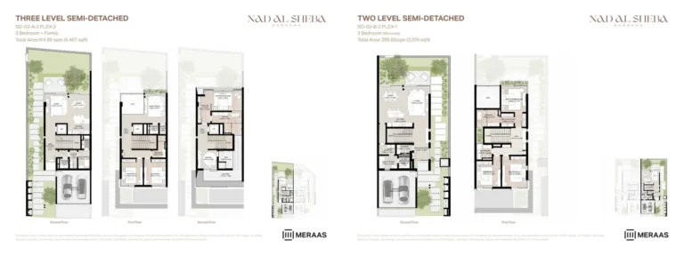 Nad Al Sheba Gardens Phase 3 floor plan 3 BR · 4467 sqft