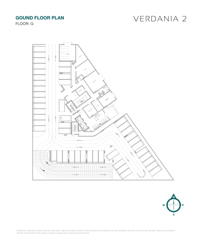 Verdania 2 floor plan Studio