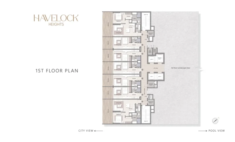 Havelock Heights floor plan Studio
