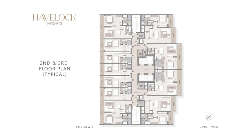 Havelock Heights floor plan Studio