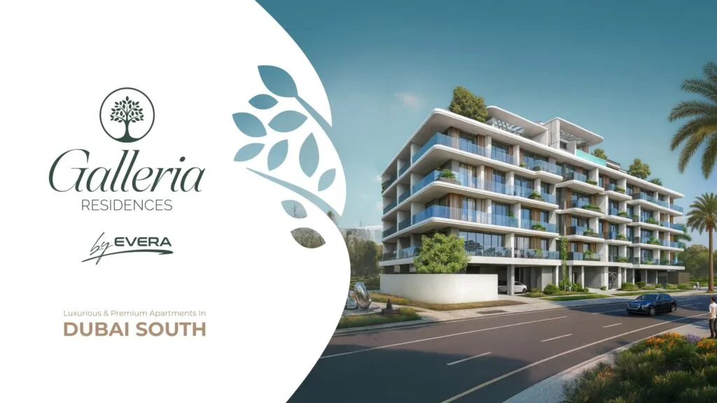 Modern multi-storey residential building with balconies and greenery