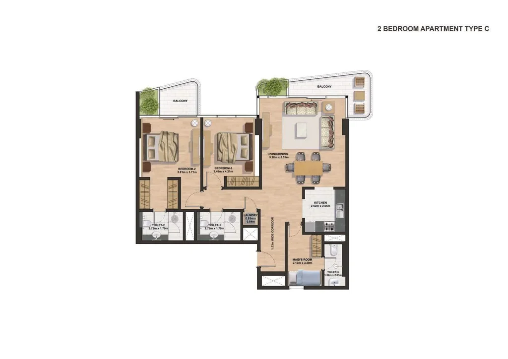 Gemini Splendor by Gemini Group in Sobha Hartland, Dubai
