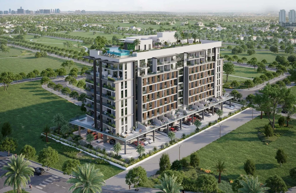 Ghaff Land Residence by Ghaff Land Real Estate Development in Studio City, Dubai