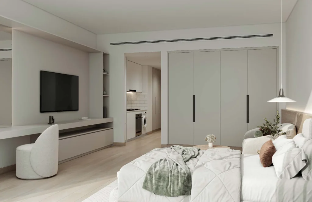 Ghaff Land Residence by Ghaff Land Real Estate Development in Studio City, Dubai
