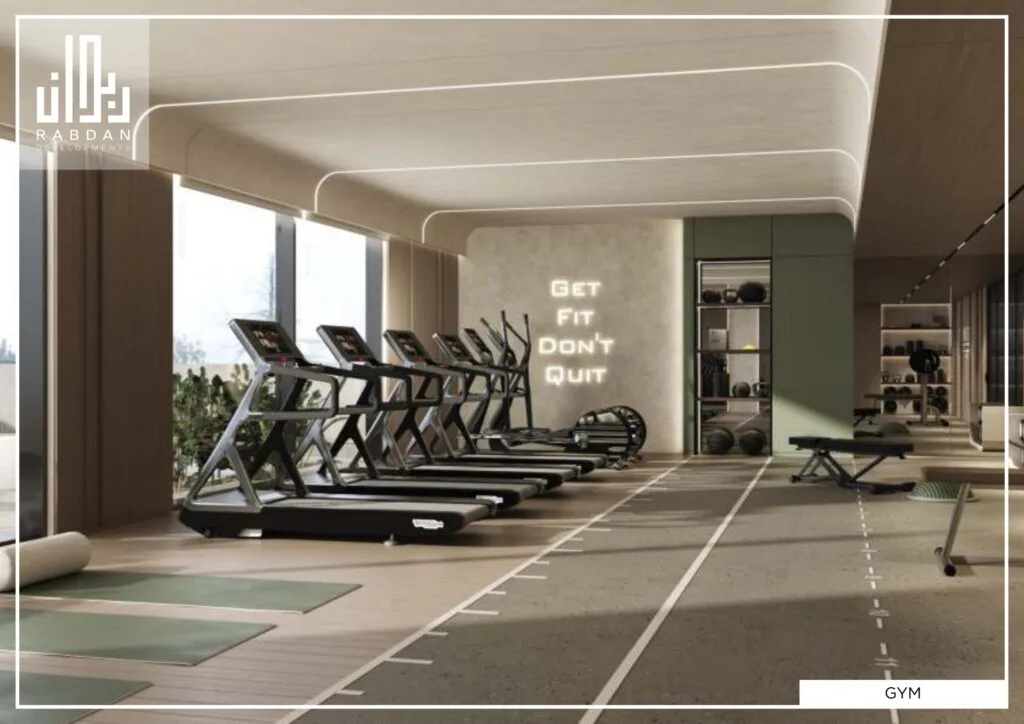 Interior gym with treadmills and exercise equipment