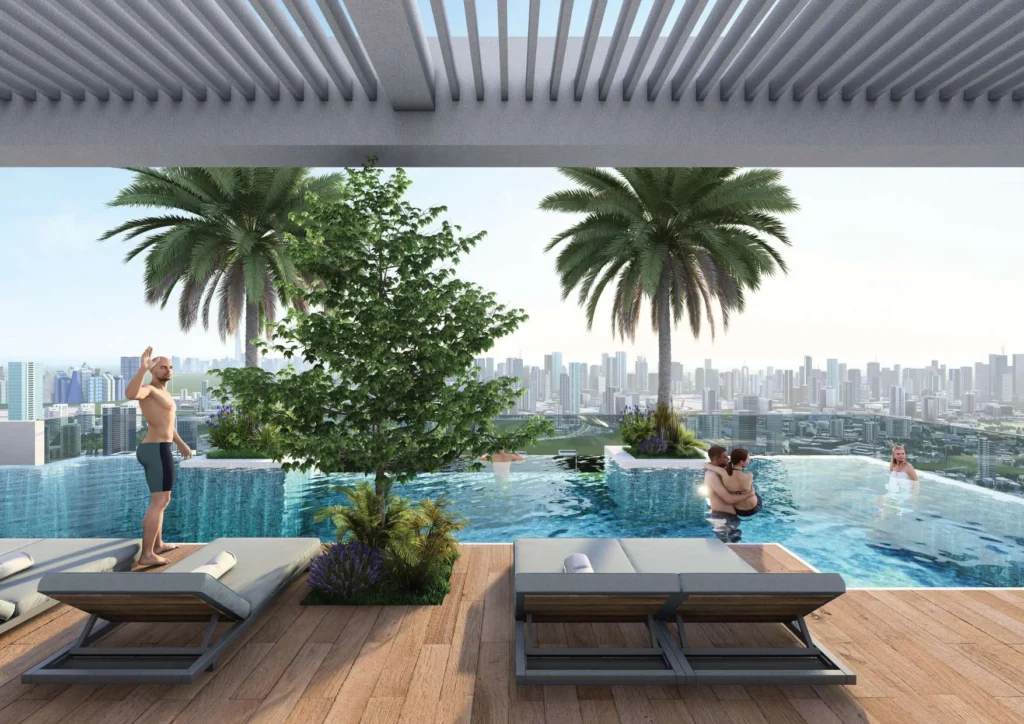Gharbi I Residences by Rabdan Real Estate Development in Arjan, Dubai