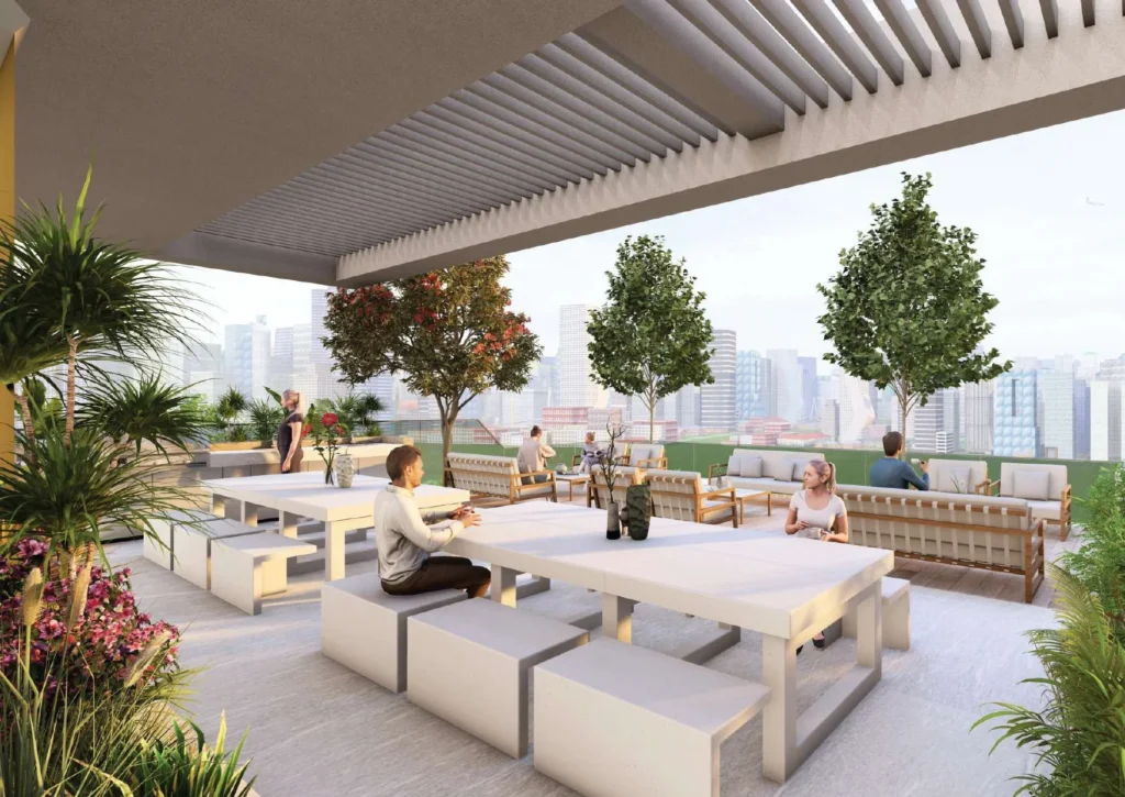Gharbi I Residences by Rabdan Real Estate Development in Arjan, Dubai
