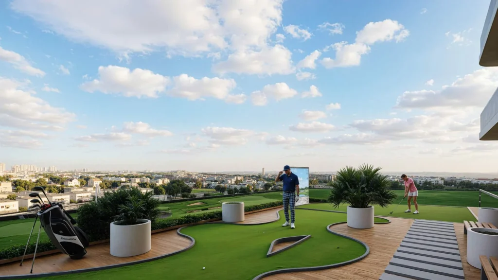 Golf Terrace Residences by Asak Real Estate Development L.L.C | ASAK | ASAK Development in Dubai Production City