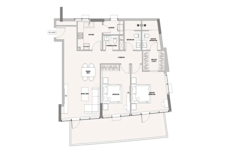 Golf Vista Heights floor plan 2-спальн.